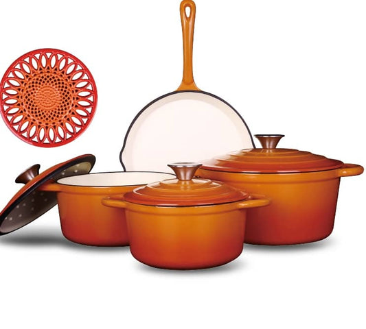 4 in one enamel cookware